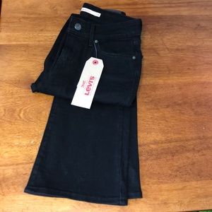 Black Levi’s 715 Bootcut Jeans